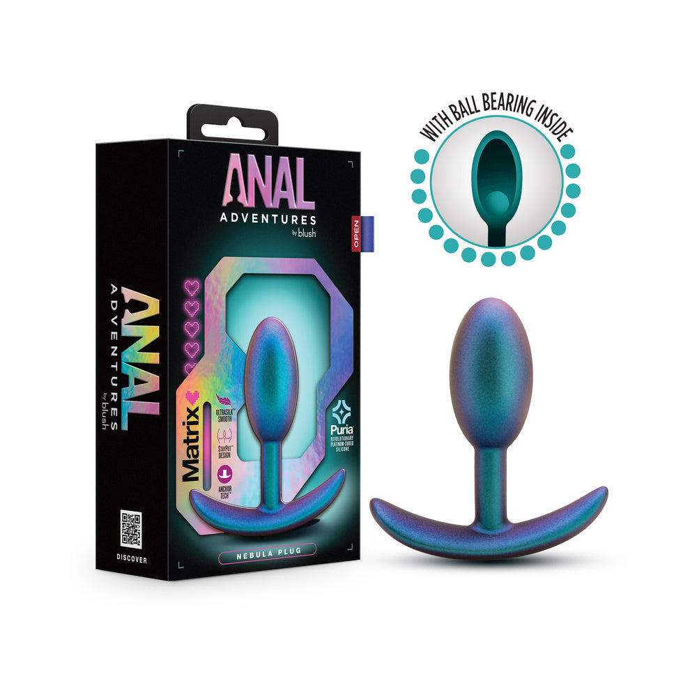 Anal Adventures Matrix Nebula Plug - Turquoise