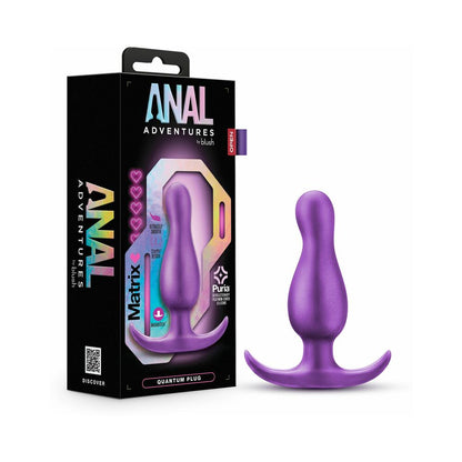 Anal Adventures Matrix Quantum Plug - Purple