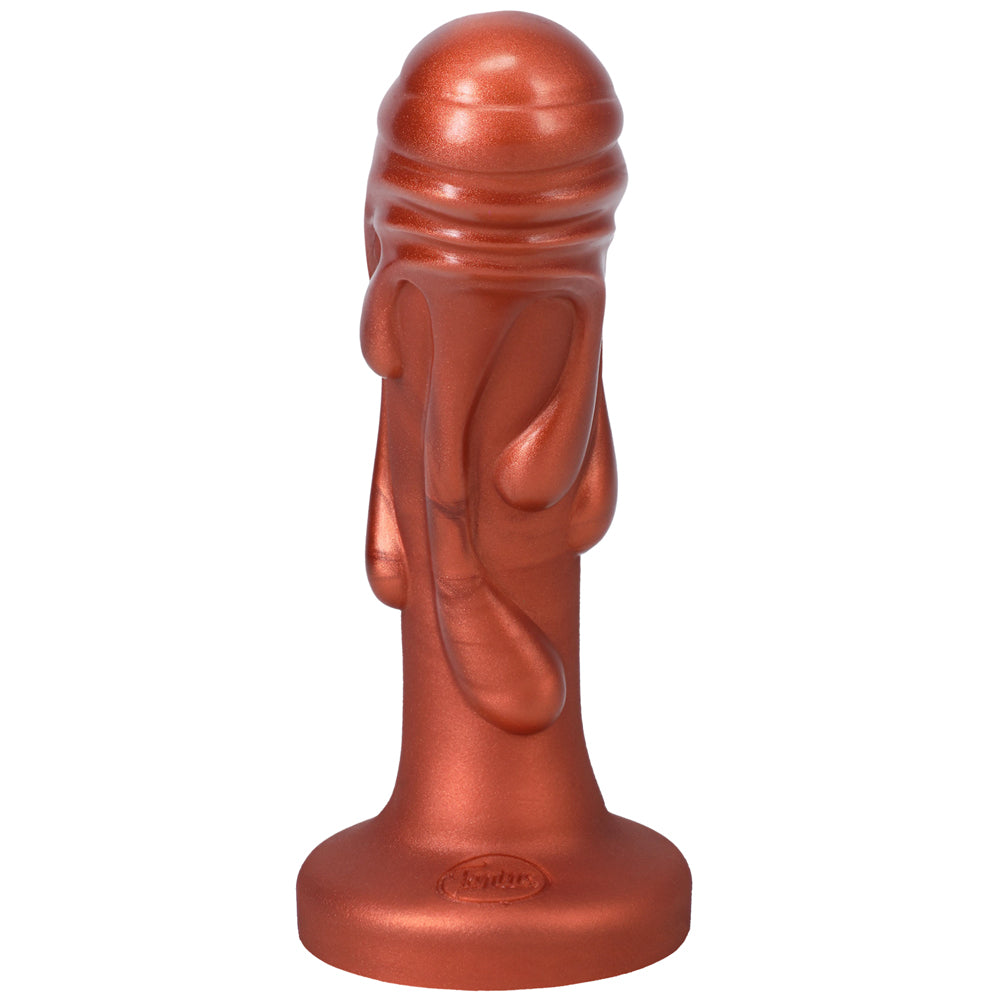 Tantus Magma 7 In. Fantasy Dildo Medium-Firm Copper