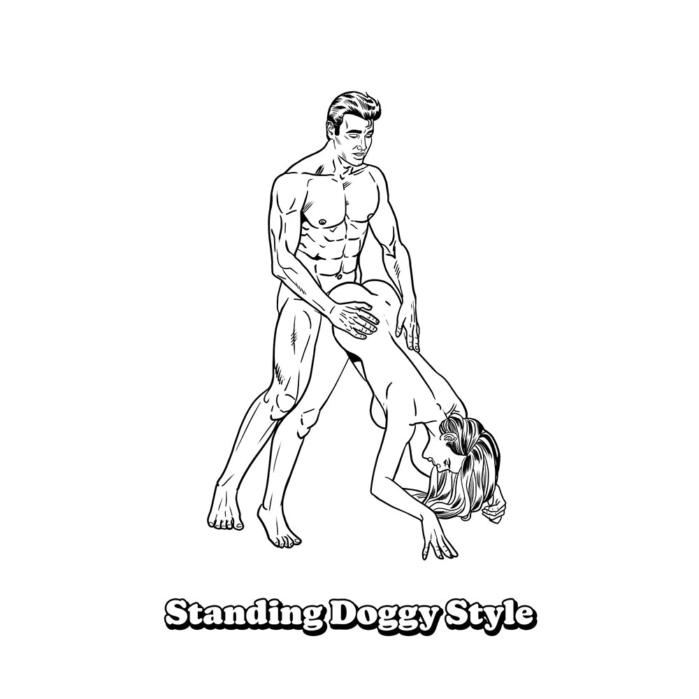 The Sexiest Sex Positions Coloring Book