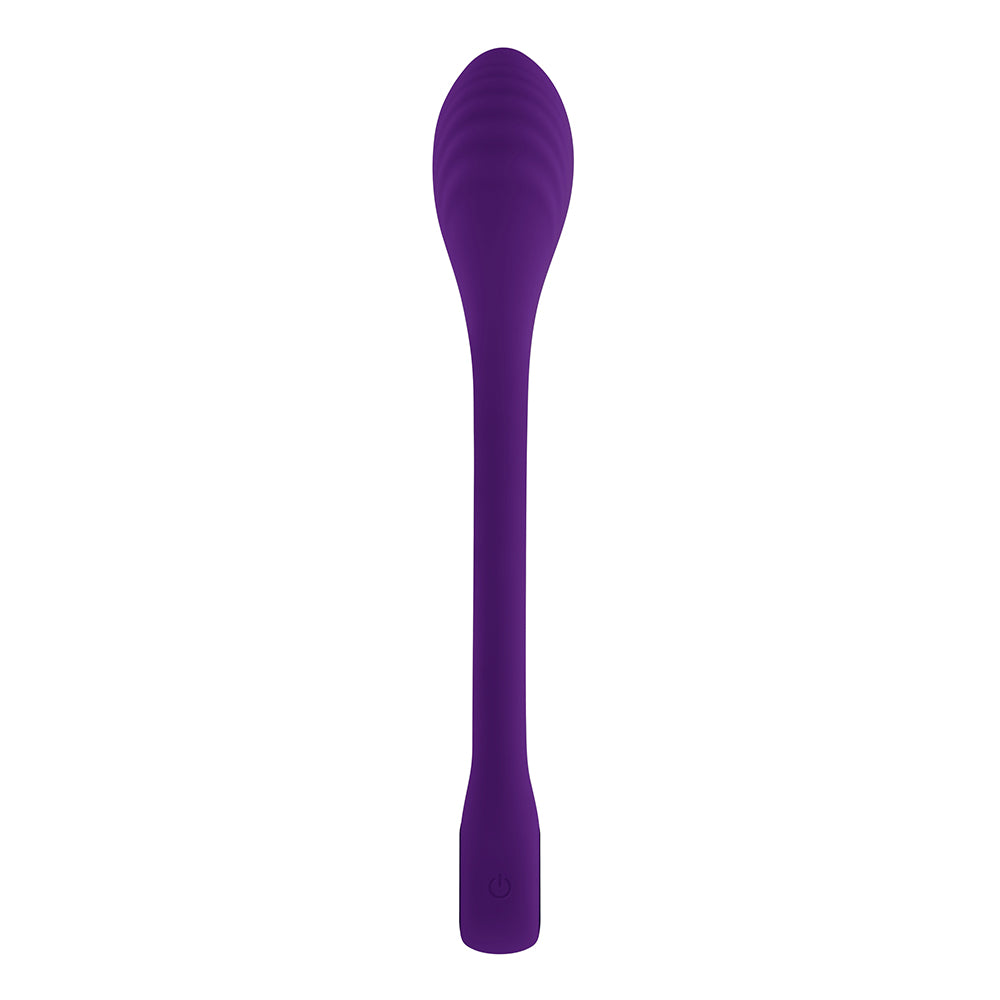 Playboy Spot On Rechargeable Posable Silicone G-Spot Vibrator Acai