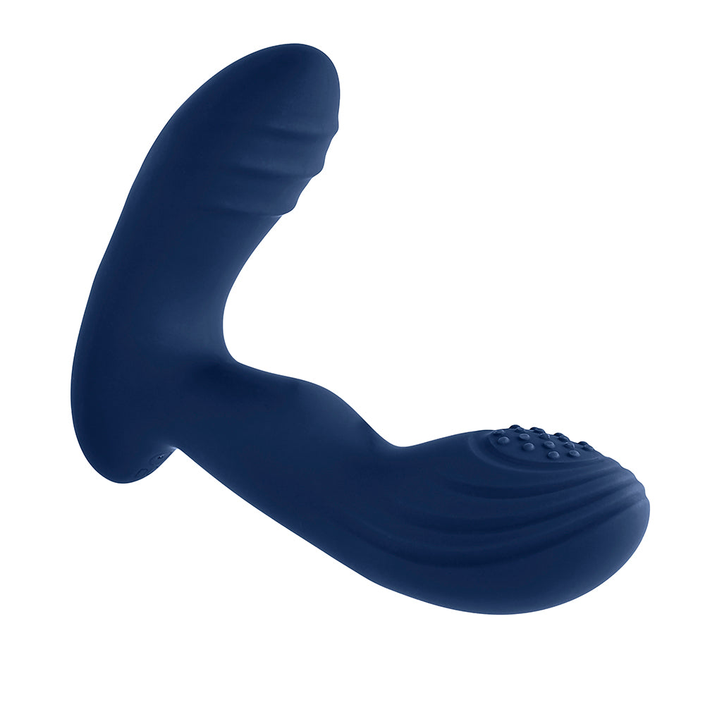 Playboy Pleasure Pleaser Rechargeable Remote Controlled Warming Vibrating Silicone Prostate Massager