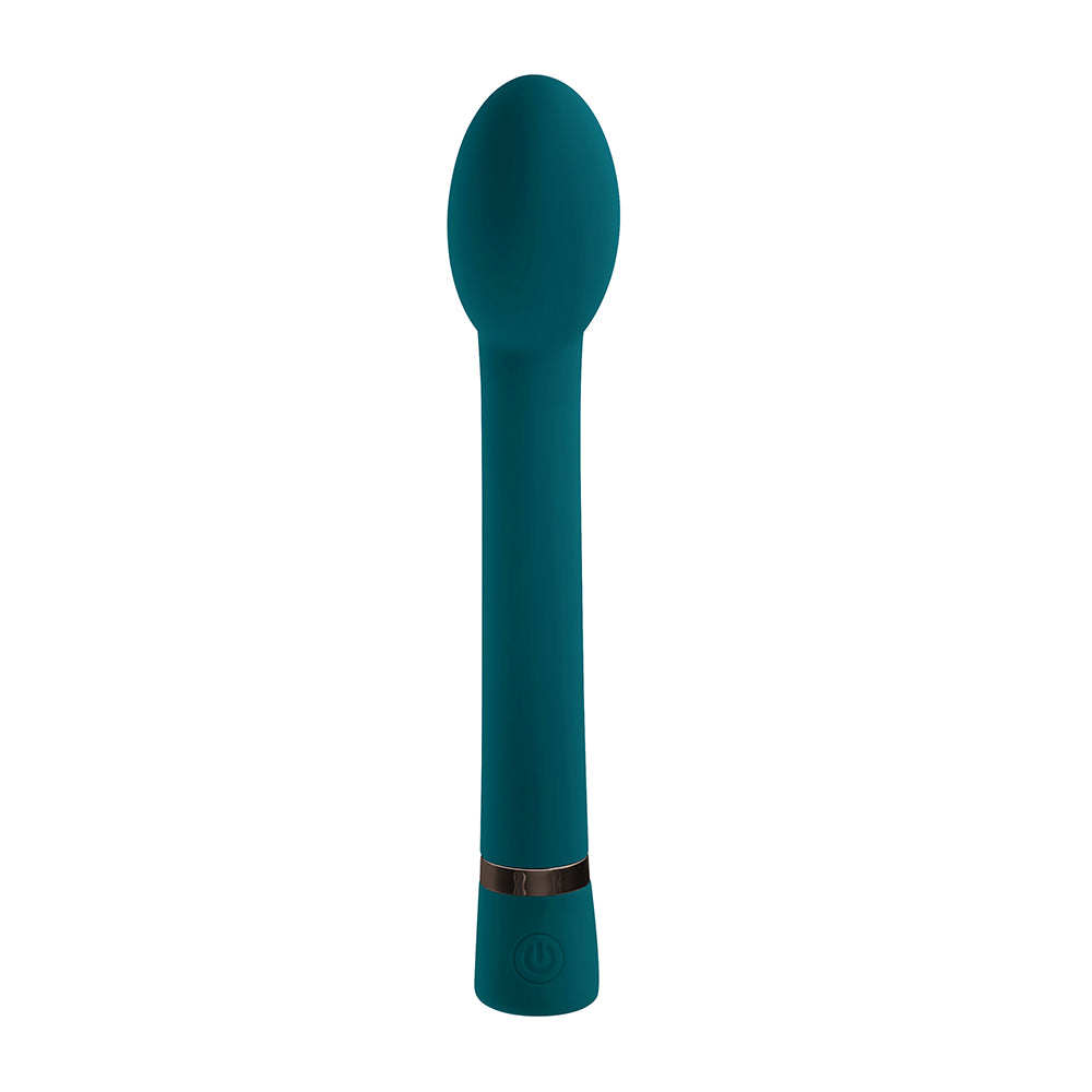 Playboy On The Spot Rechargeable Silicone G-Spot Vibrator Deep Teal