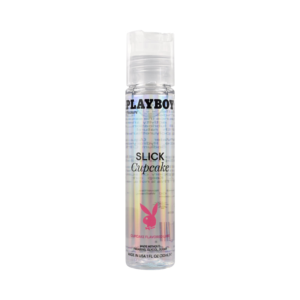 Playboy Slick Flavored Water-Based Lubricant Cupcake 1 Oz.