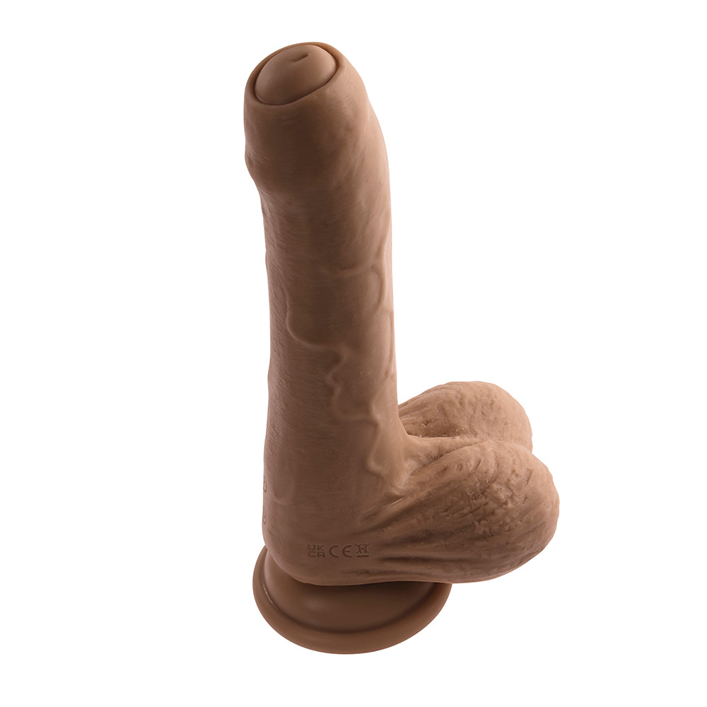 Evolved Peek A Boo Vibrating Dildo Dark