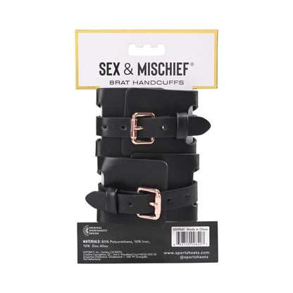 Sportsheets Sex &amp; Mischief Brat Handcuffs