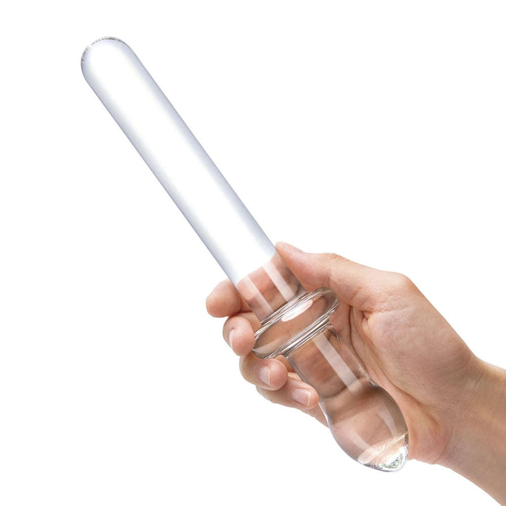 Glas Classic 9.25 In. Smooth Dual-Ended Glass Dildo