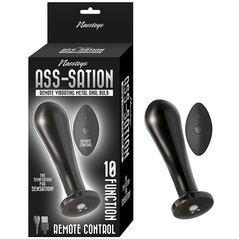 Ass-Sation Anal Bulb Black