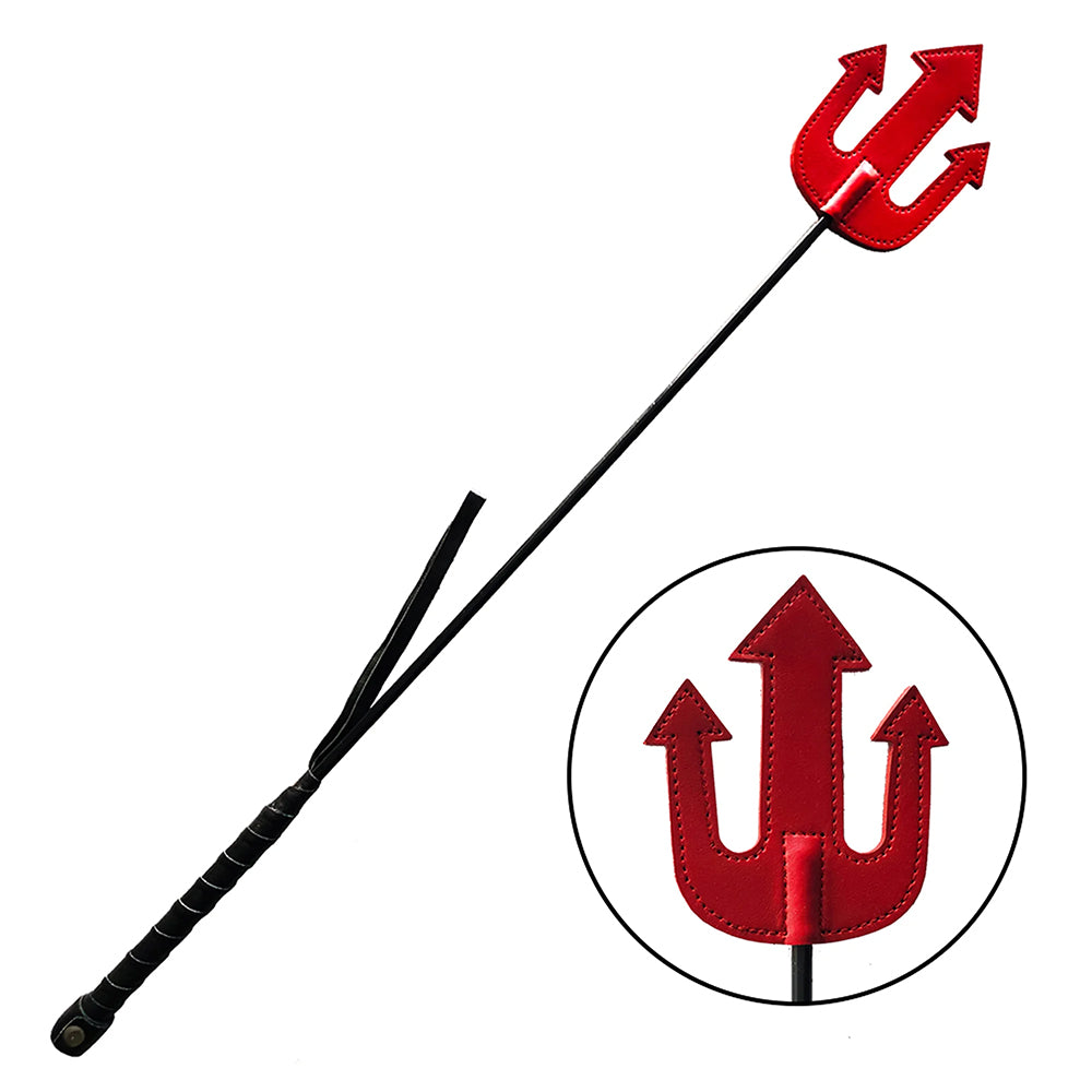 Devil Riding Crop Red/Black