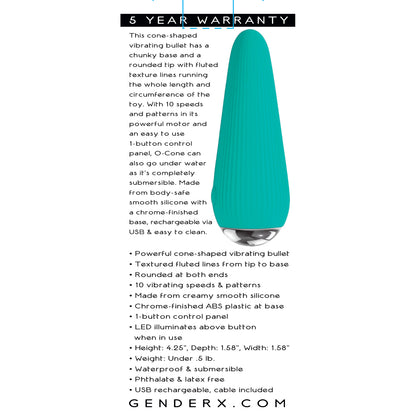 Gender X O-Cone Teal