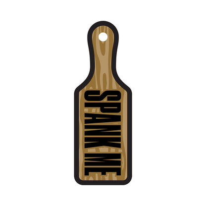 Wood Rocket Air Freshener Spank Me Paddle