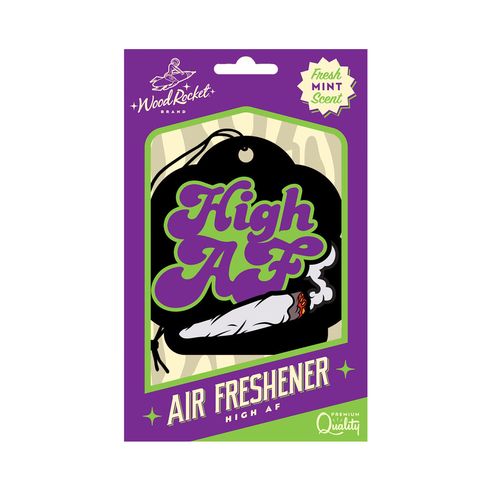 Wood Rocket Air Freshener High Af