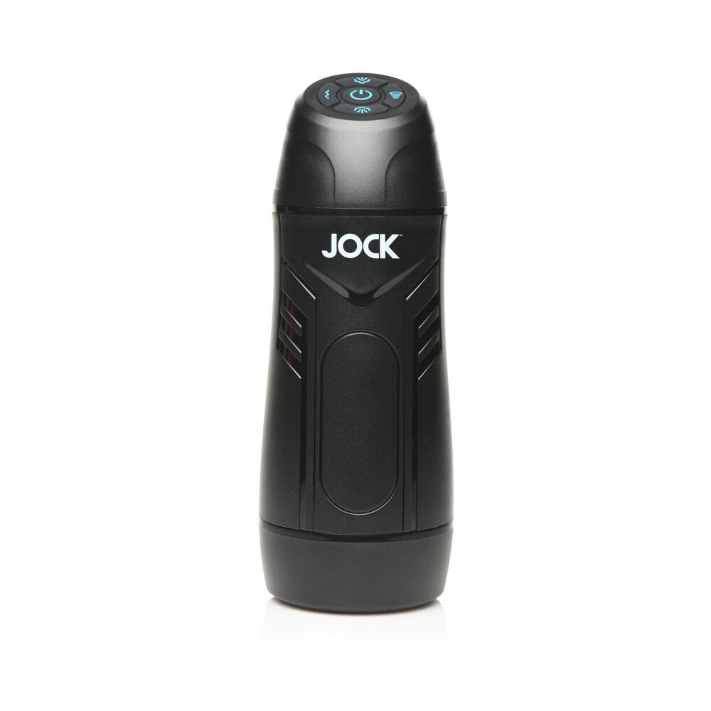 Jock 9X Sucking &amp; Vibrating Masturbator White