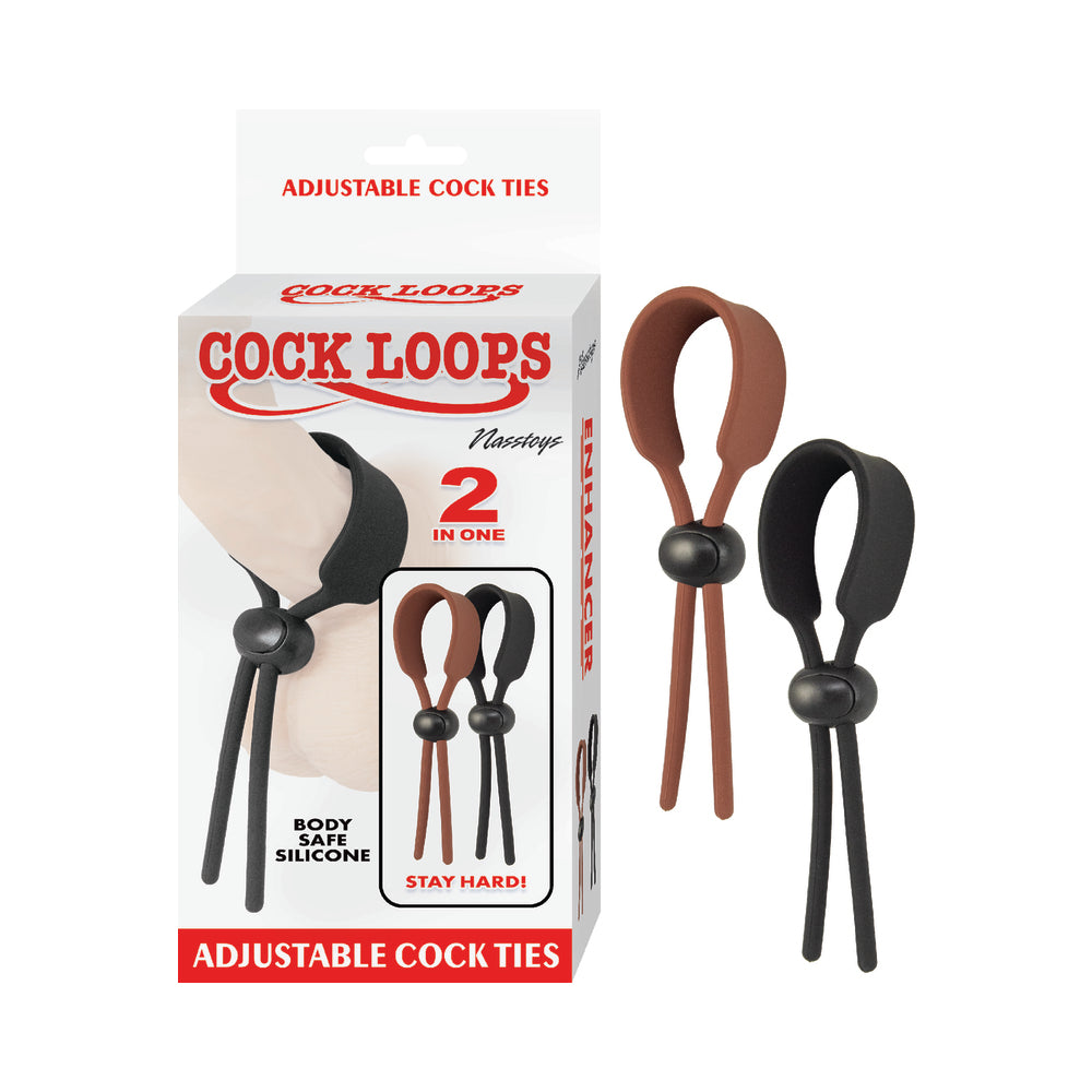 Cock Loops Brown &amp; Black