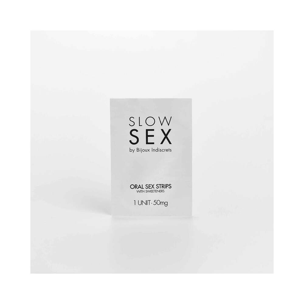 Bijoux Indiscrets Slow Sex Oral Sex Strips 7Ct