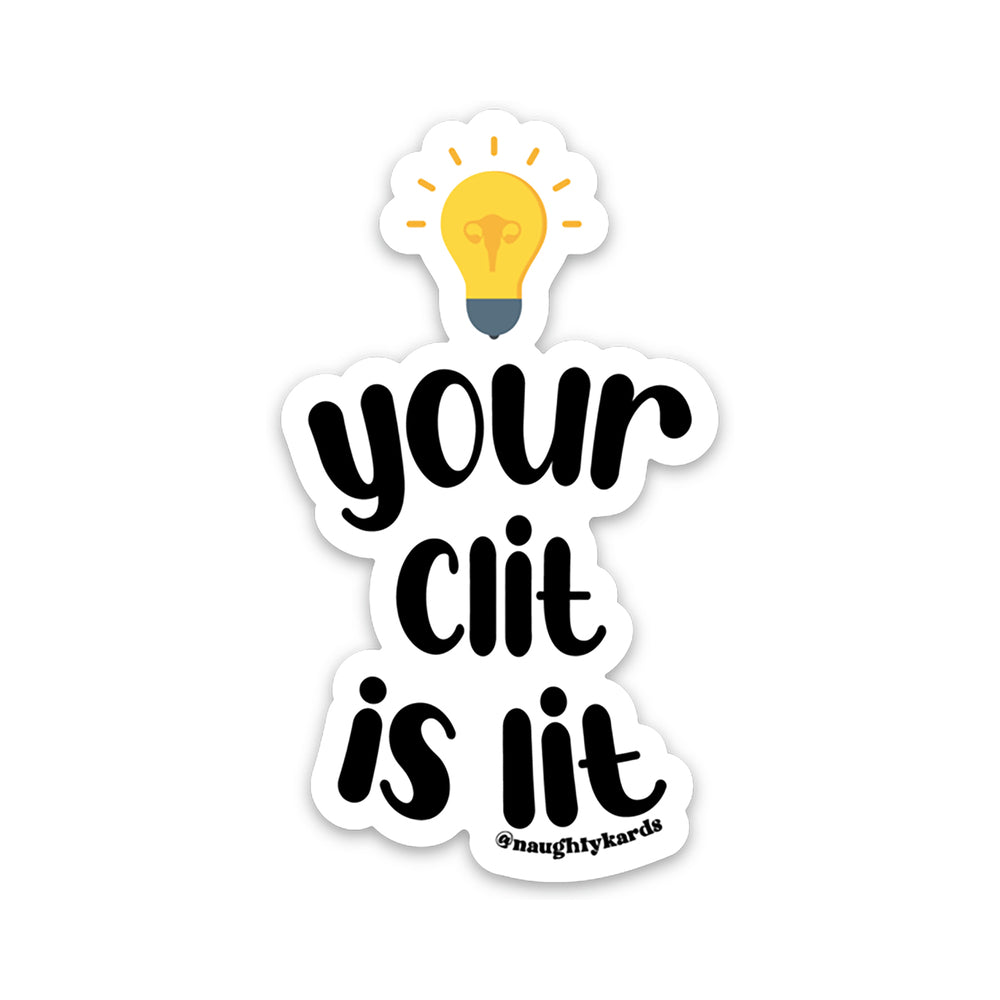 Your Clit Is Lit Sticker 3-Pack