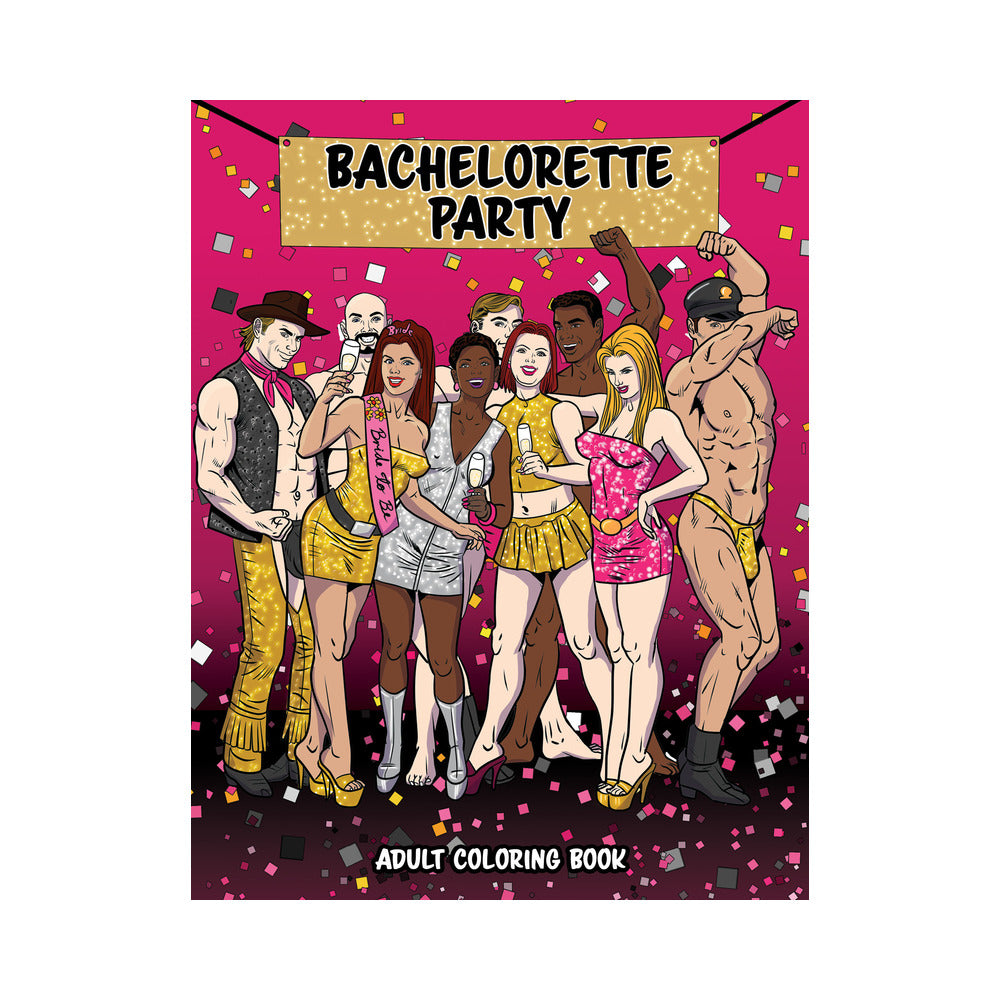 Bachelorette Party Coloring Book