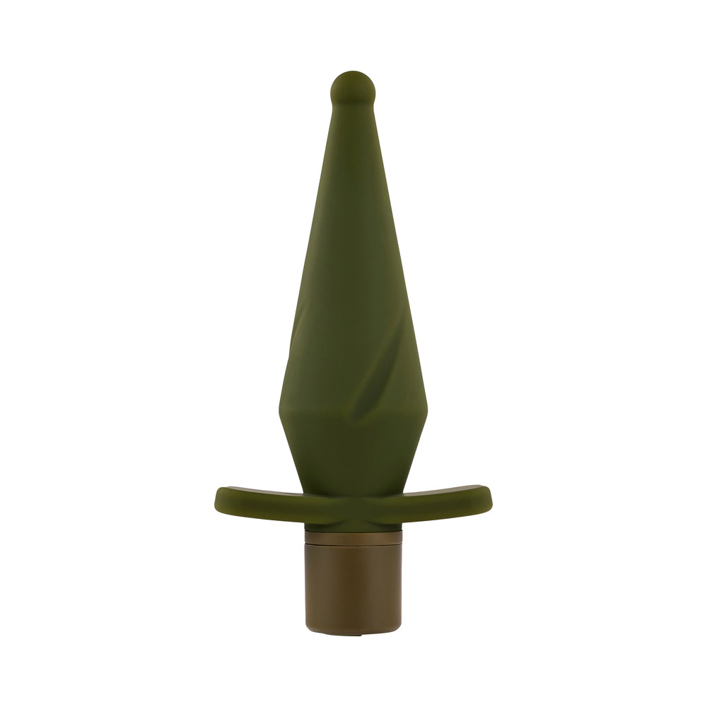 Selopa The Private Rechargeable Butt Plug Silicone Green