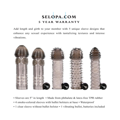 Selopa Choose Your Adventure Sleeve Kit With Bullet Smoke Clear