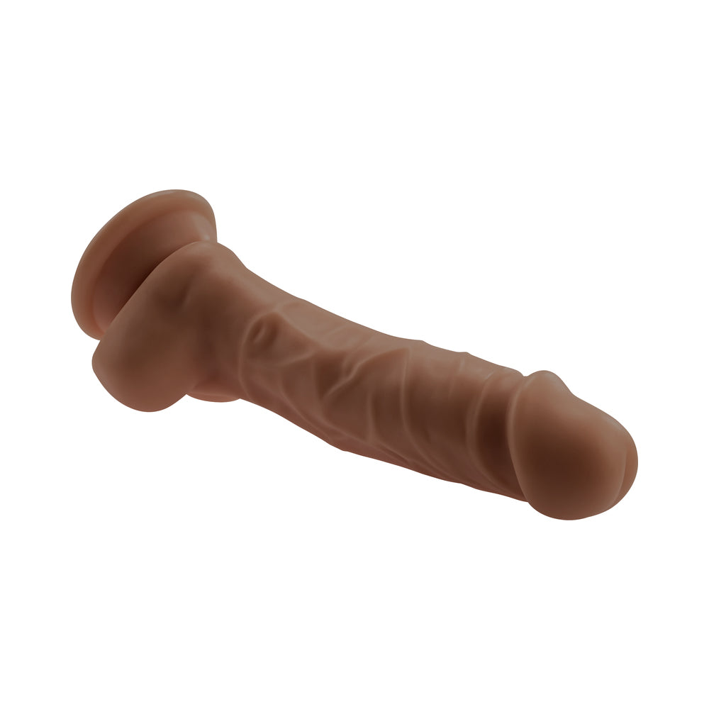 Selopa 6 In. Natural Feel Dildo Dark