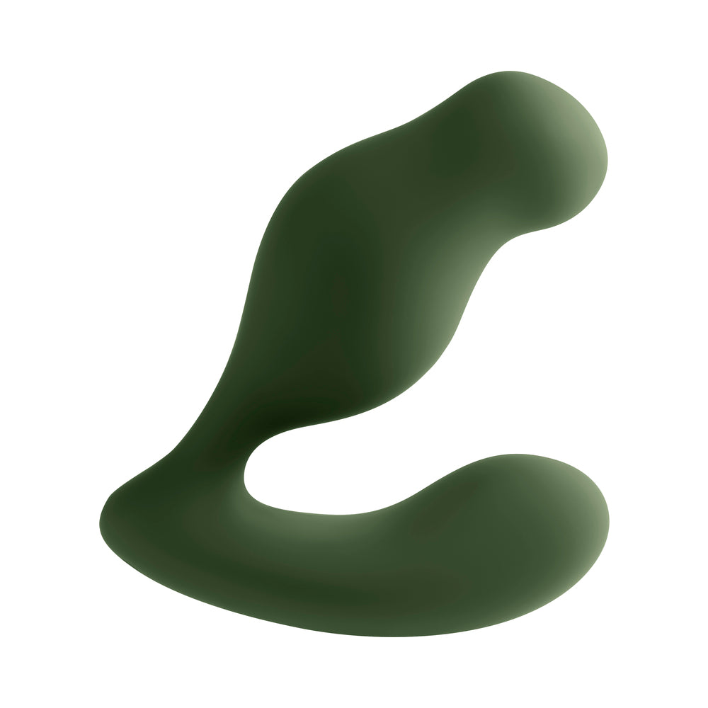 Zero Tolerance The Sergeant Rechargeable Vibrating Prostate Anal Vibe Silicone Green