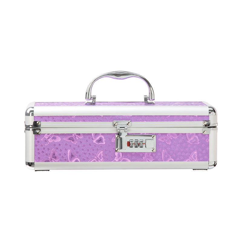 Lockable Vibrator Case Small Purple