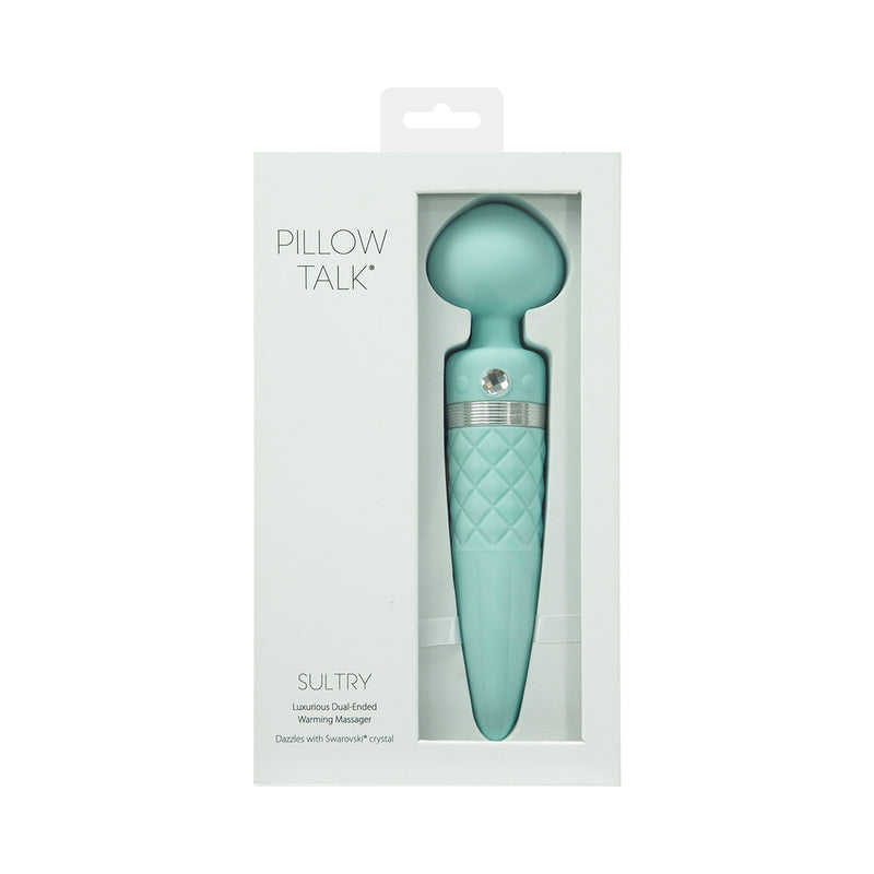 Pillow Talk Sultry Massager Wand Teal