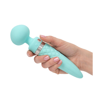 Pillow Talk Sultry Massager Wand Teal