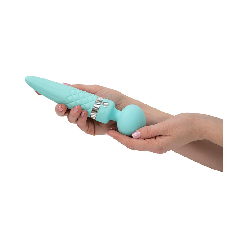 Pillow Talk Sultry Massager Wand Teal