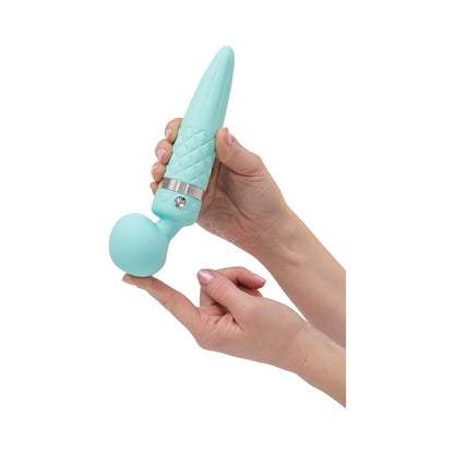 Pillow Talk Sultry Massager Wand Teal