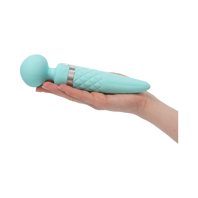 Pillow Talk Sultry Massager Wand Teal