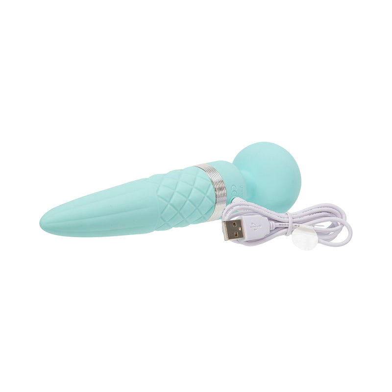 Pillow Talk Sultry Massager Wand Teal