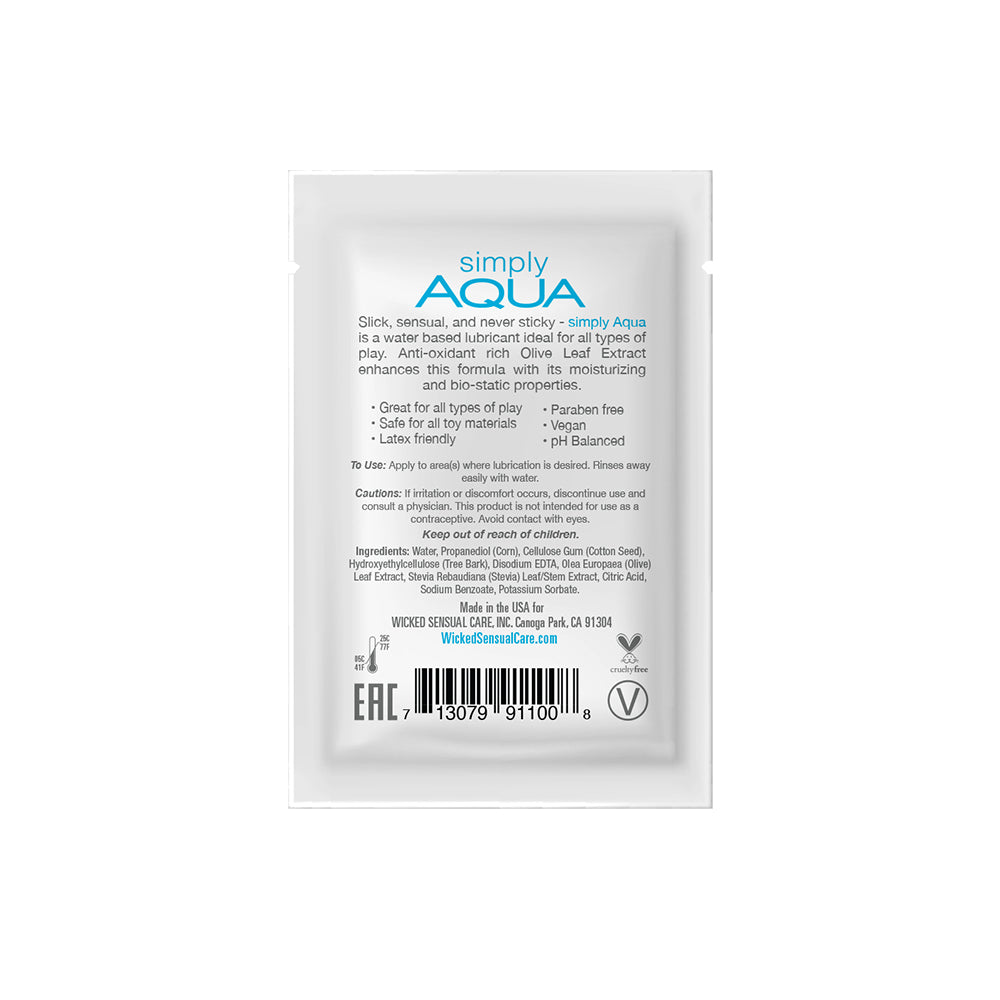 Wicked Simply Aqua Packettes 144-Count