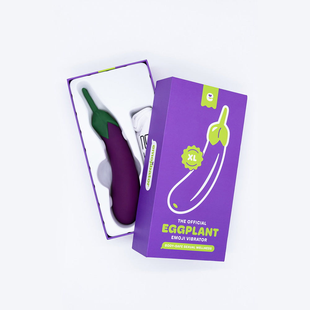 Emojibator Eggplant Xl Vibe