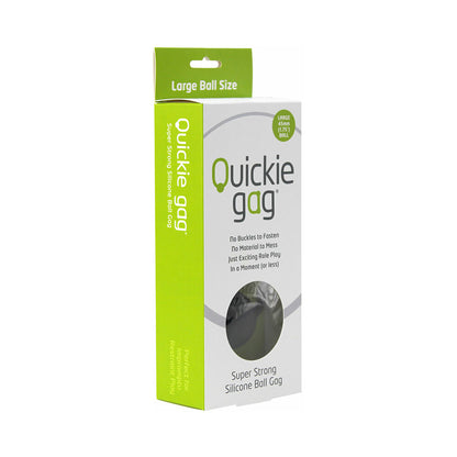 Quickie Ball Gag Large Black