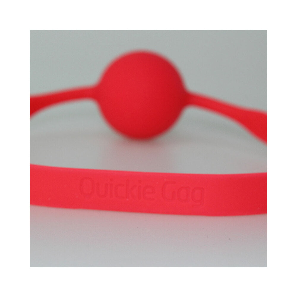 Quickie Ball Gag Large Red