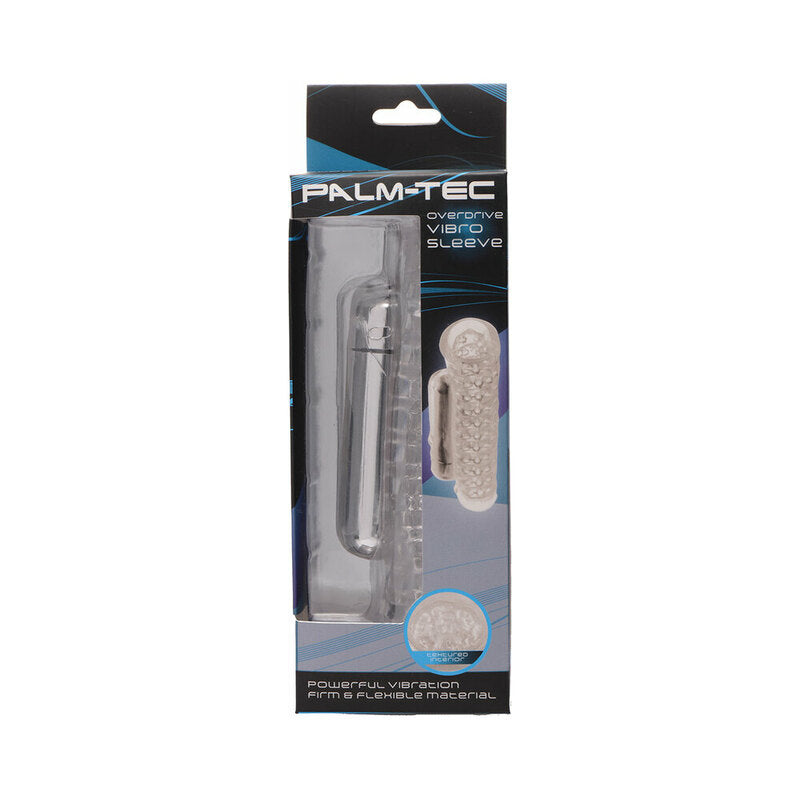 Palm-Tec Overdrive Vibro Sleeve Clear