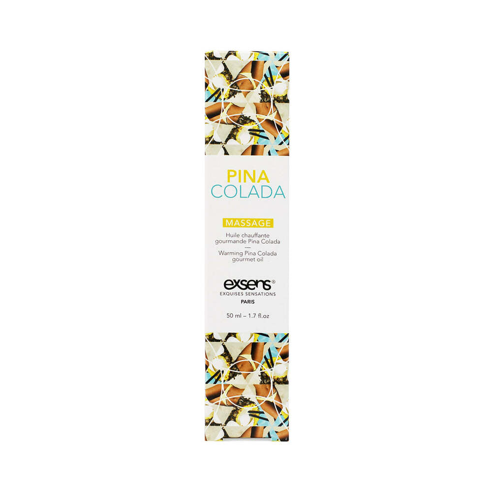 Exsens Of Paris Warming Massage Oil - Pina Colada