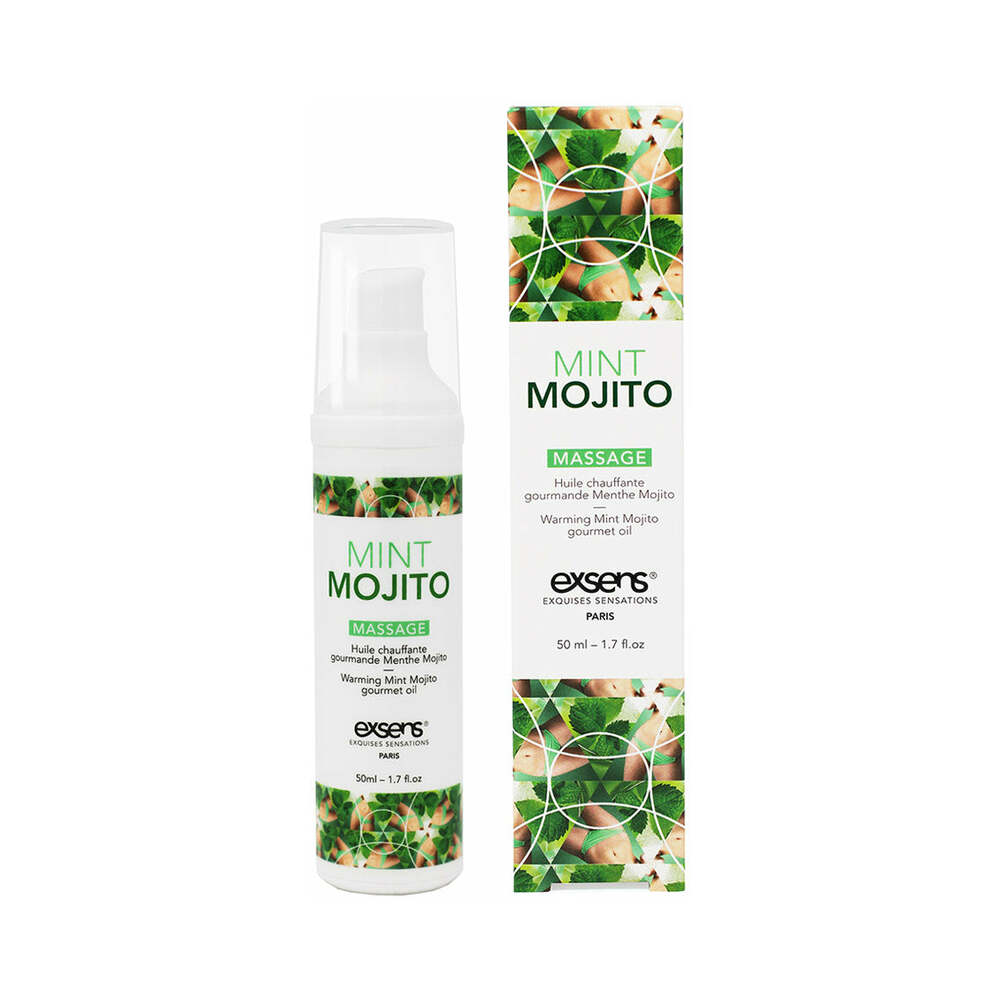 Exsens Of Paris Warming Massage Oil - Mint Mojito