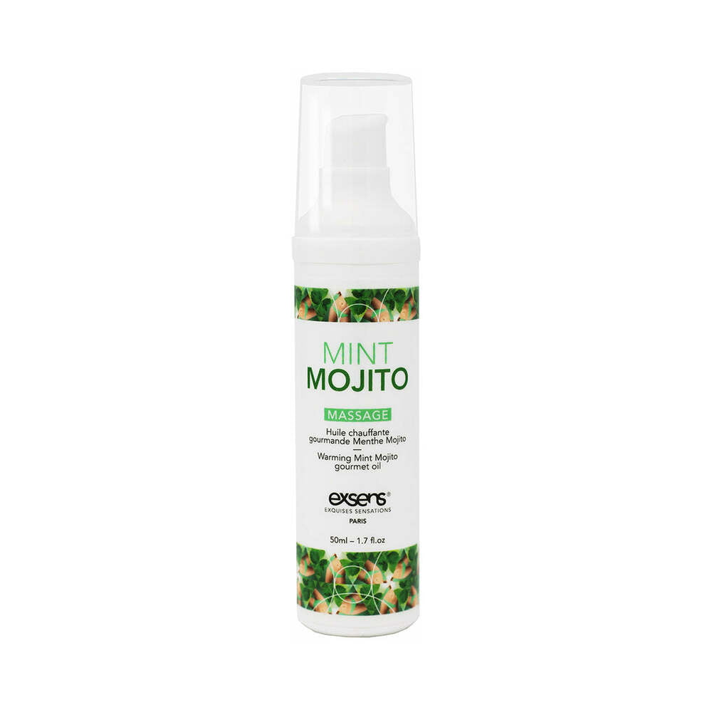 Exsens Of Paris Warming Massage Oil - Mint Mojito