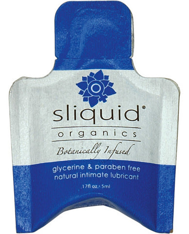 Sliquid organics natural intimate lubricant - .17 oz pillow-blank-Sexual Toys®