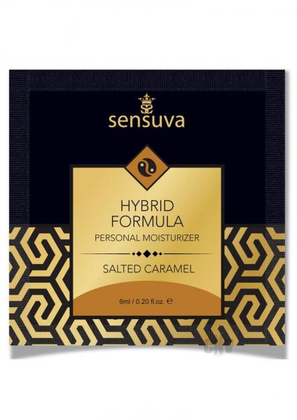 Sensuva Hybrid Personal Moisturizer Single Use Packet Salted Caramel .20oz-Sensuva Personal Moisturizer-Sexual Toys®