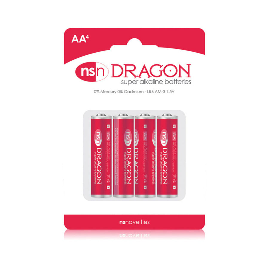 Dragon Alkaline Batteries 4 Pack AA-NS Novelties-Sexual Toys®