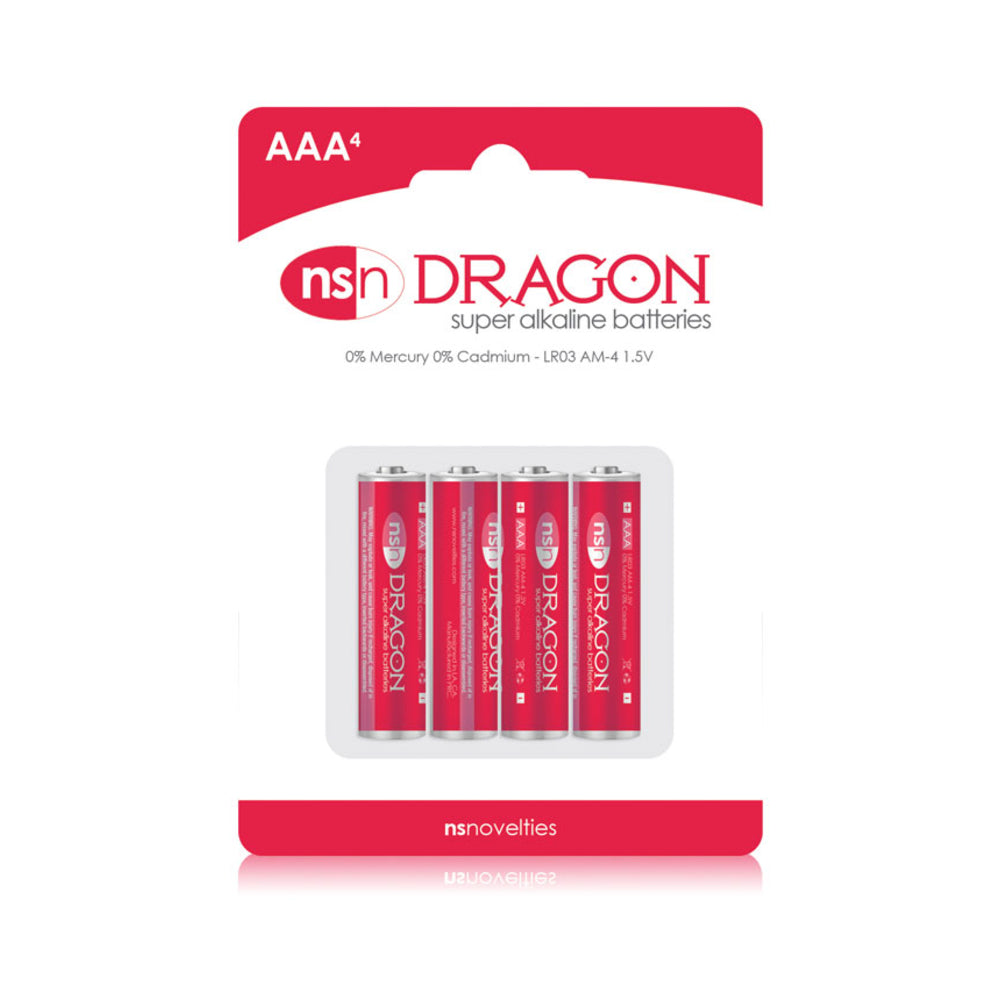 Dragon Alkaline Batteries Size AAA 4 Pack-NS Novelties-Sexual Toys®