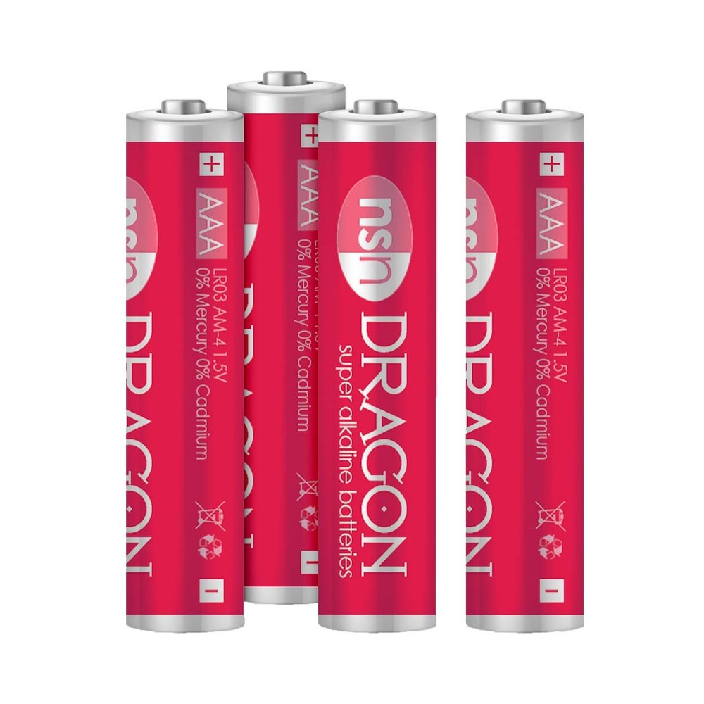 Dragon Alkaline Batteries Size AAA 4 Pack-NS Novelties-Sexual Toys®