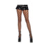 Jumbo Pothole Net Tights O/s Black-blank-Sexual Toys®