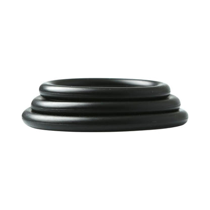 Rubber Cock Ring  2 inches Black-blank-Sexual Toys®