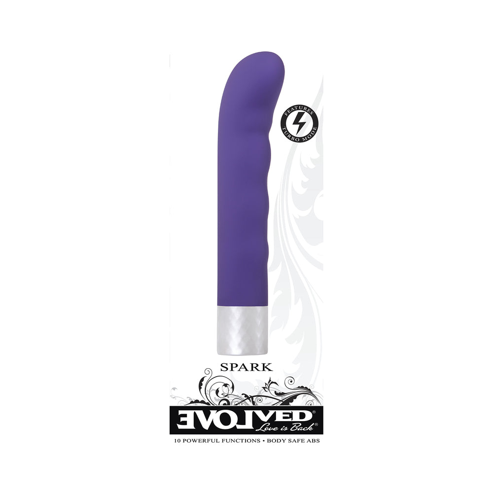 Evolved Spark Purple 10 Speed And Functions With Turbo Boost Mode Waterproof-Evolved-Sexual Toys®