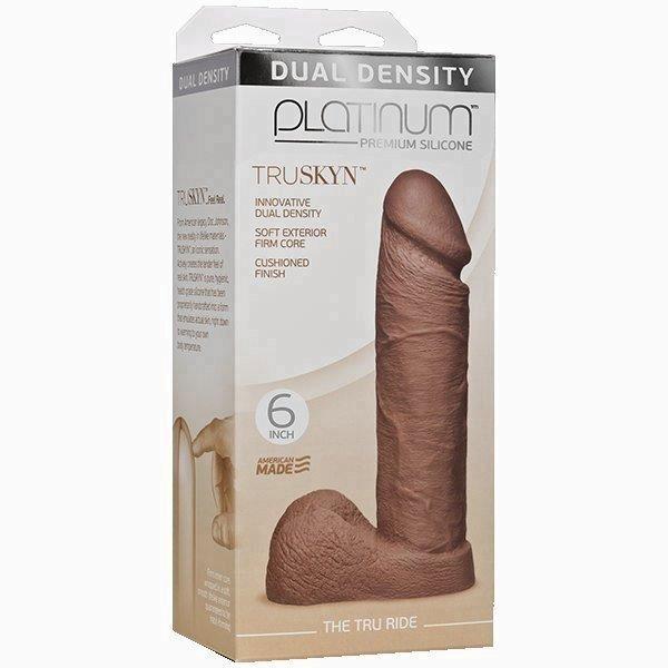 Truskyn Tru Ride 6 inches Realistic Dildo-Platinum Premium Silicone-Sexual Toys®