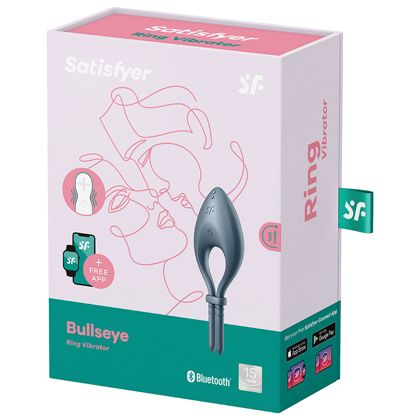 Satisfyer Bullseye Ring Vibrator - Blue